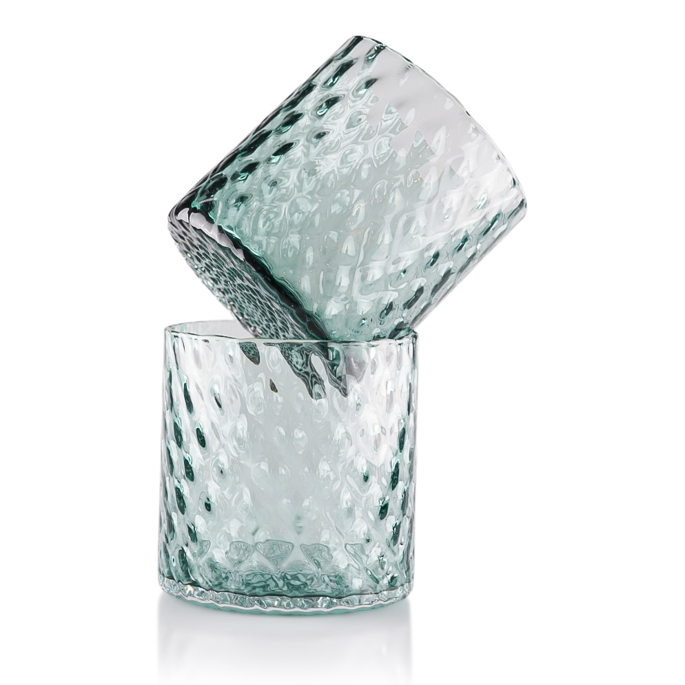 Dougherty Glassworks - Deco Collection Glass - Sea Foam Dougherty Glassworks - Deco Collection Glass - Sea Foam
