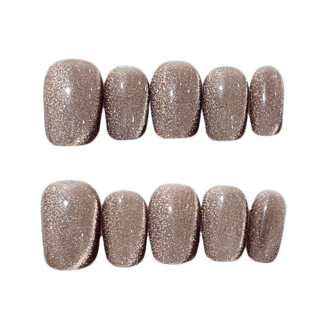 Cocoa Shimmer Elegance
