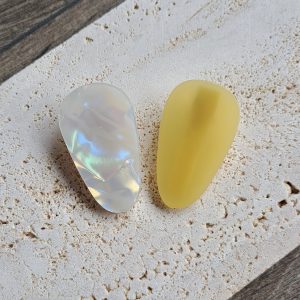 BOYA Hair Clip Set (WHT & YLW)