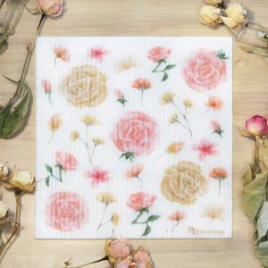 Rose Garden Sponge Cloth