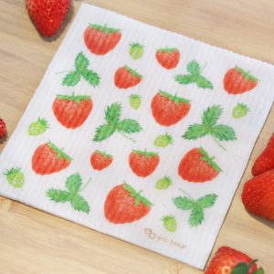 Strawberry Sponge Cloth