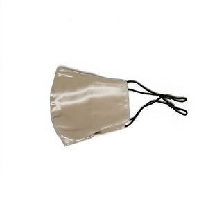 Champagne Silk Face Mask