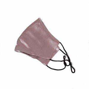 Mauve Silk Face Mask