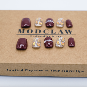 Autumn Press on Nails